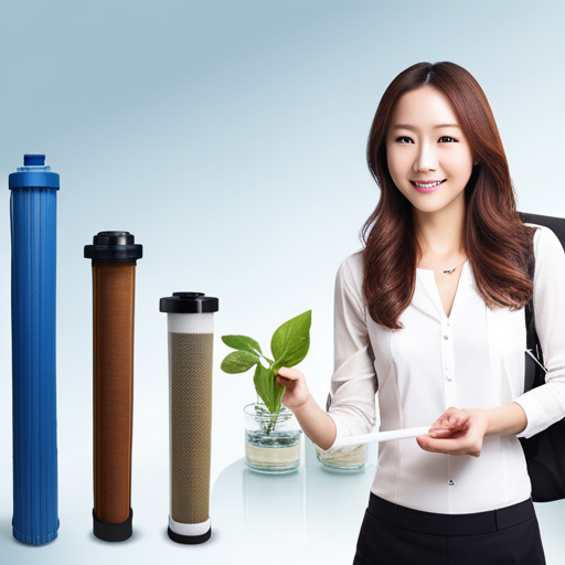 Cartucho de filtro adherido con resina