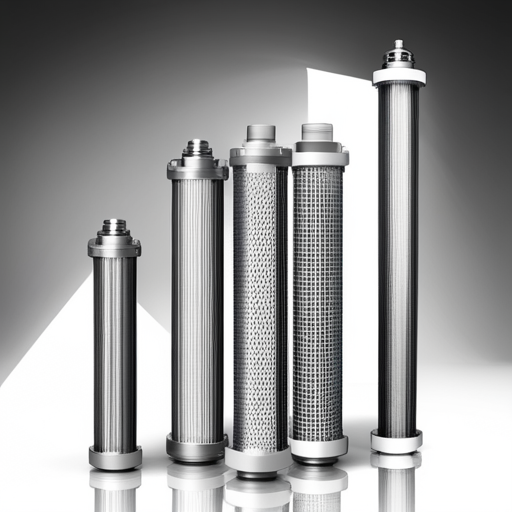 What is a sintered metal filter cartridge?